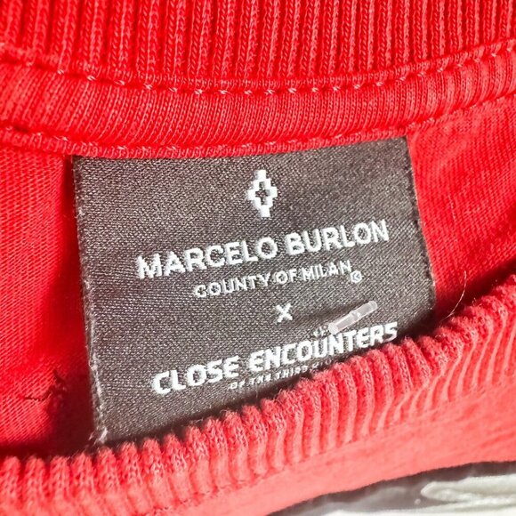 Marcelo Burlon X Close Encounters T Shirt XXS - Picture 5 of 6